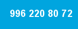 996 220 80 72